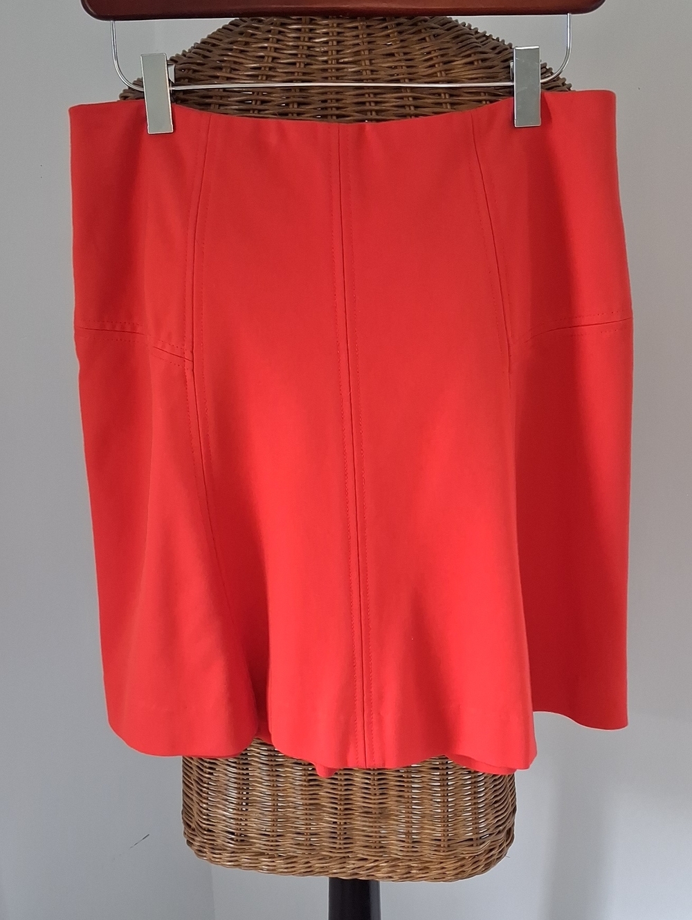 LOFT Coral Midi Skirt
